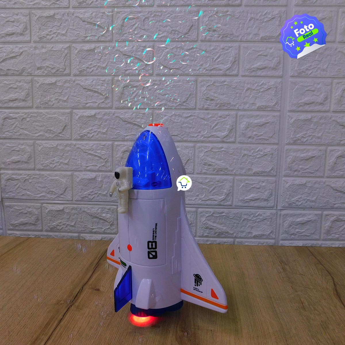 Miniatura 3 de Maquina De Burbujas Cohete FH102